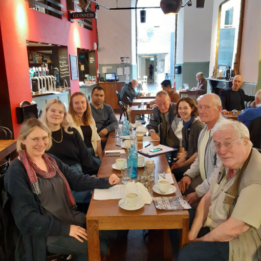 Depaul's Befriending Group at a meet up in 2022